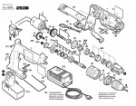 Bosch 0 601 937 767 Gsb 9,6 Ves-2 Cordless Impact Drill 9.6 V / Eu Spare Parts